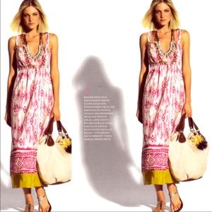 Ann Taylor Loft Silk Maxi Dress Women’s 6